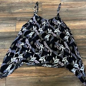 Shark bite dress tank